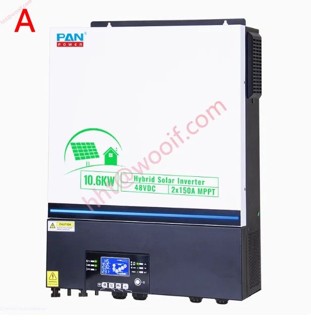 Inversor Solar de 10,6 kW, controlador MPPT Solar de 48V a 220V, máquina todo en uno de Control inverso de 150A