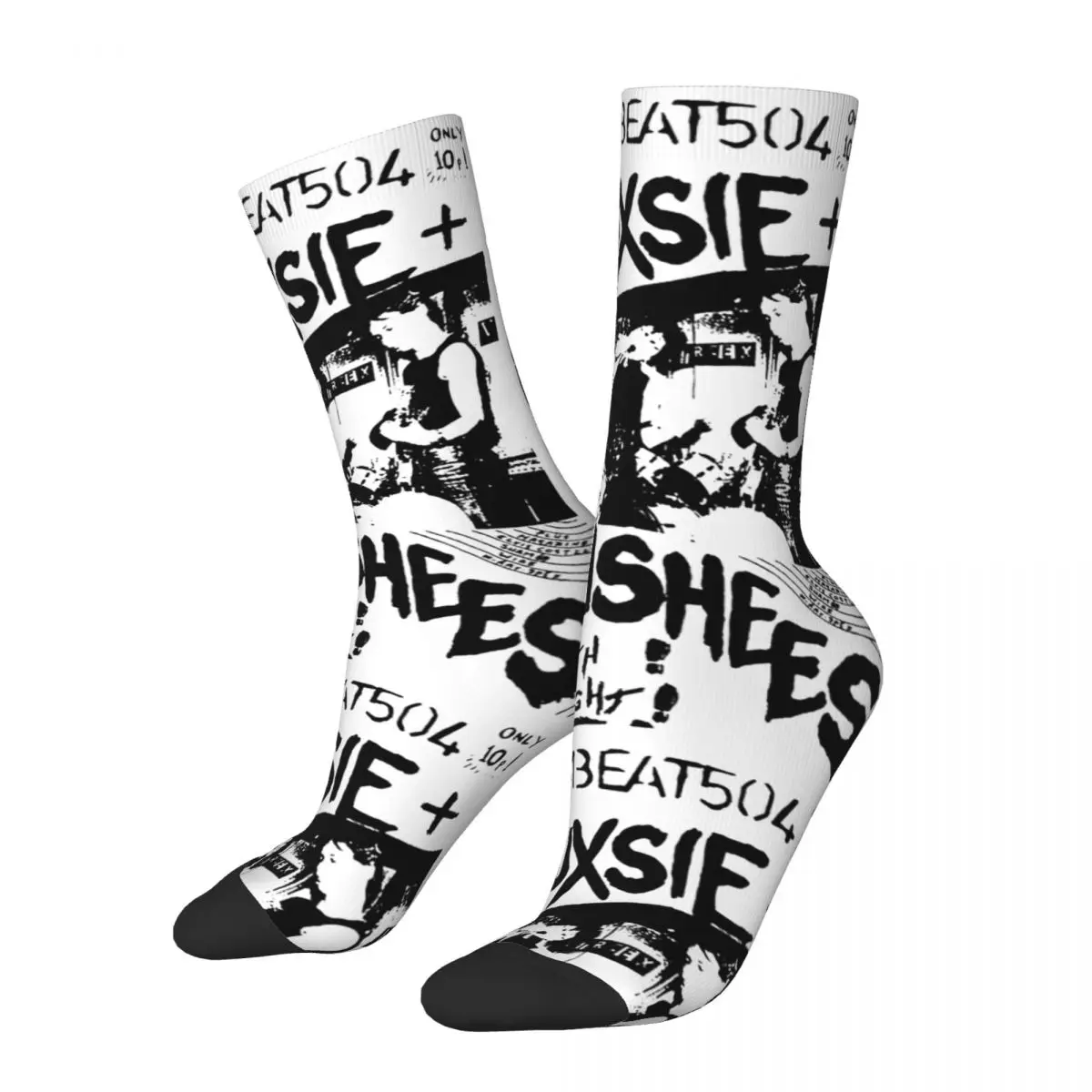 Siouxsie Sioux Punk Goth Socks Men Women Funny Happy Siouxsie and the Banshees Socks Novelty Middle Tube Socks Gifts