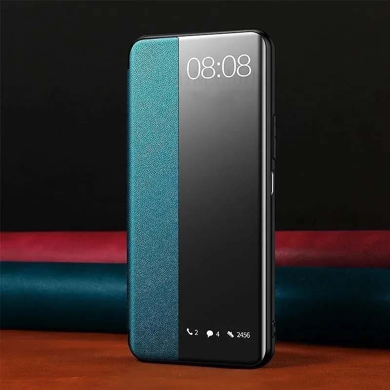 

Fundas For Xiaomi 14 Ultra 13 Pro View Windows Leather Phone Flip Case For Mi 14 Pro 11 12S 13 14 15 Ultra Full Protective Cover