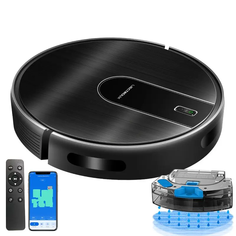 N7S-U intelligent machine human vacuum cleaner two-in-one wet and dry cleaning, 4000Pa suction, gyro navigation, wholesale suppl