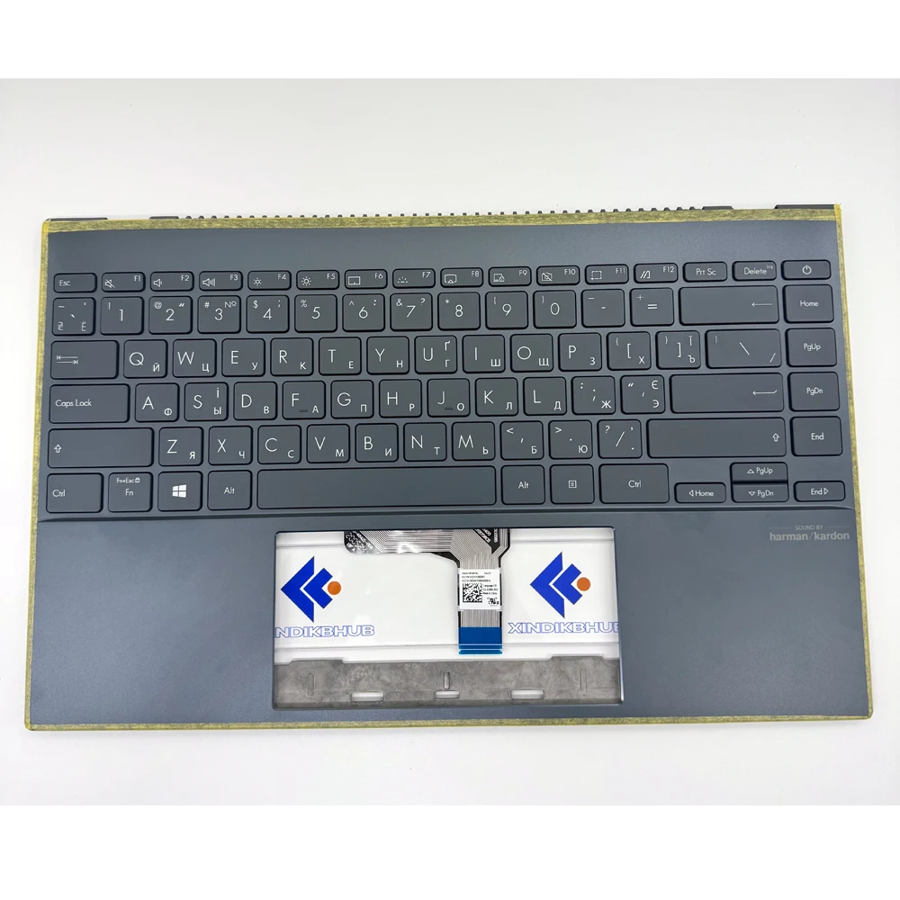 

XIN-US-русская/UA клавиатура для ноутбука с подсветкой для Asus ZenBook 14 UX425 UX425J UX425JA UX425E UX425EA U4700 UM425 UM425I UM425IA