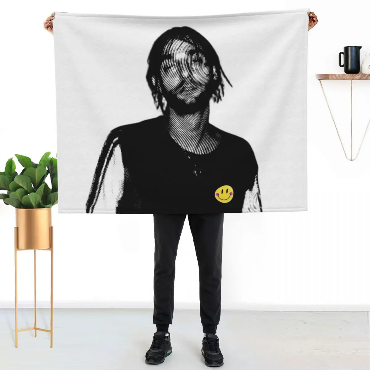 

Ricardo Villalobos Iconic photo Throw Blanket Warm Accent Blanket for Living Room Decoration