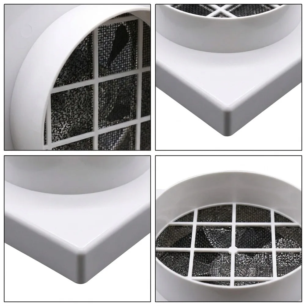 HEPA Duct Air Filter 15x15x10cm ABS Housing High Efficiency Filtration Suitable for Homes Cafes Offices and Malls