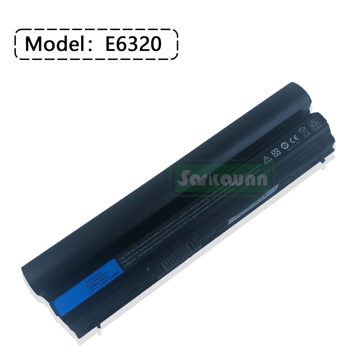 SARKAWNN E6320 Laptop Battery For DELL Latitude E6220 E6230 E6320 E6330 E6430s Series