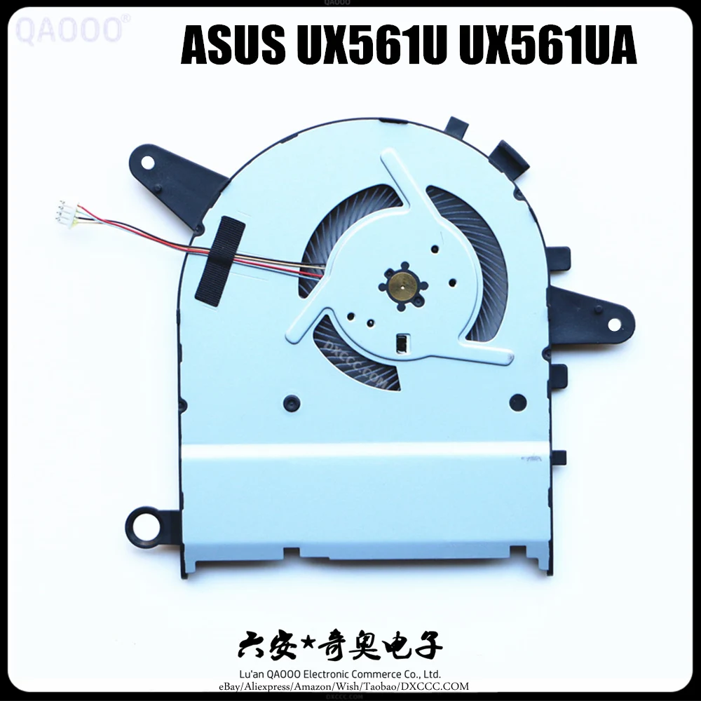 QAOOO LAPTOP CPU FAN FOR ASUS UX561U UX561UA Q525U CPU COOLING FAN