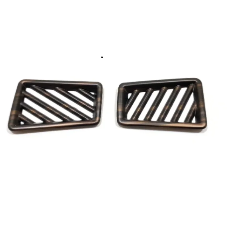 LHD Car Front Upper Air Condition Vent Outlet Cover Trim For Toyota Avalon 2019-2022 Carbon Fiber Interior Accessories
