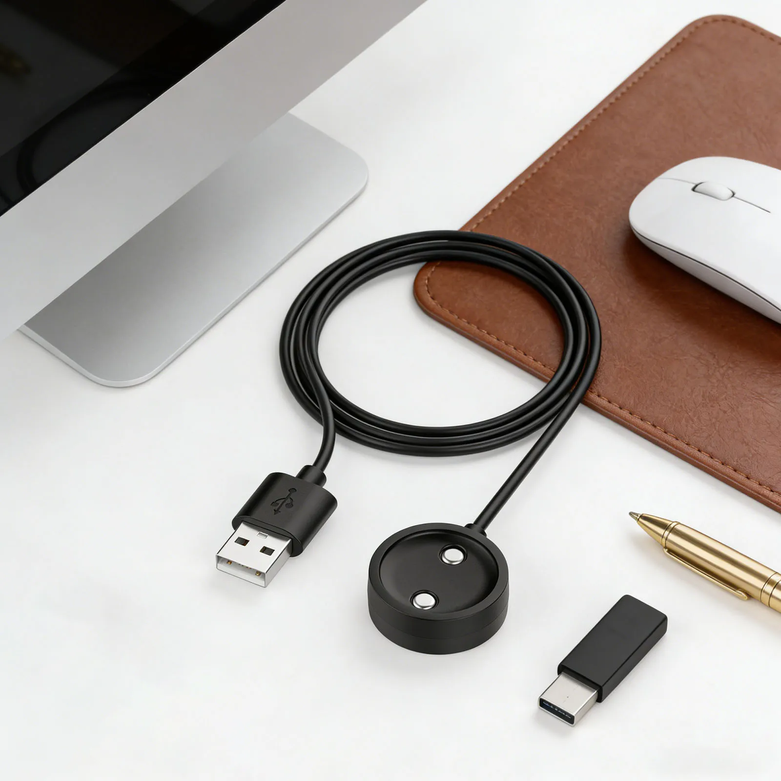Magnetic Charging Cable Smart Watch Accessories USB Charger Charging Dock Cable ForSUUNTO 9 Peak Pro/Vertical/Race/Race S/Ocean