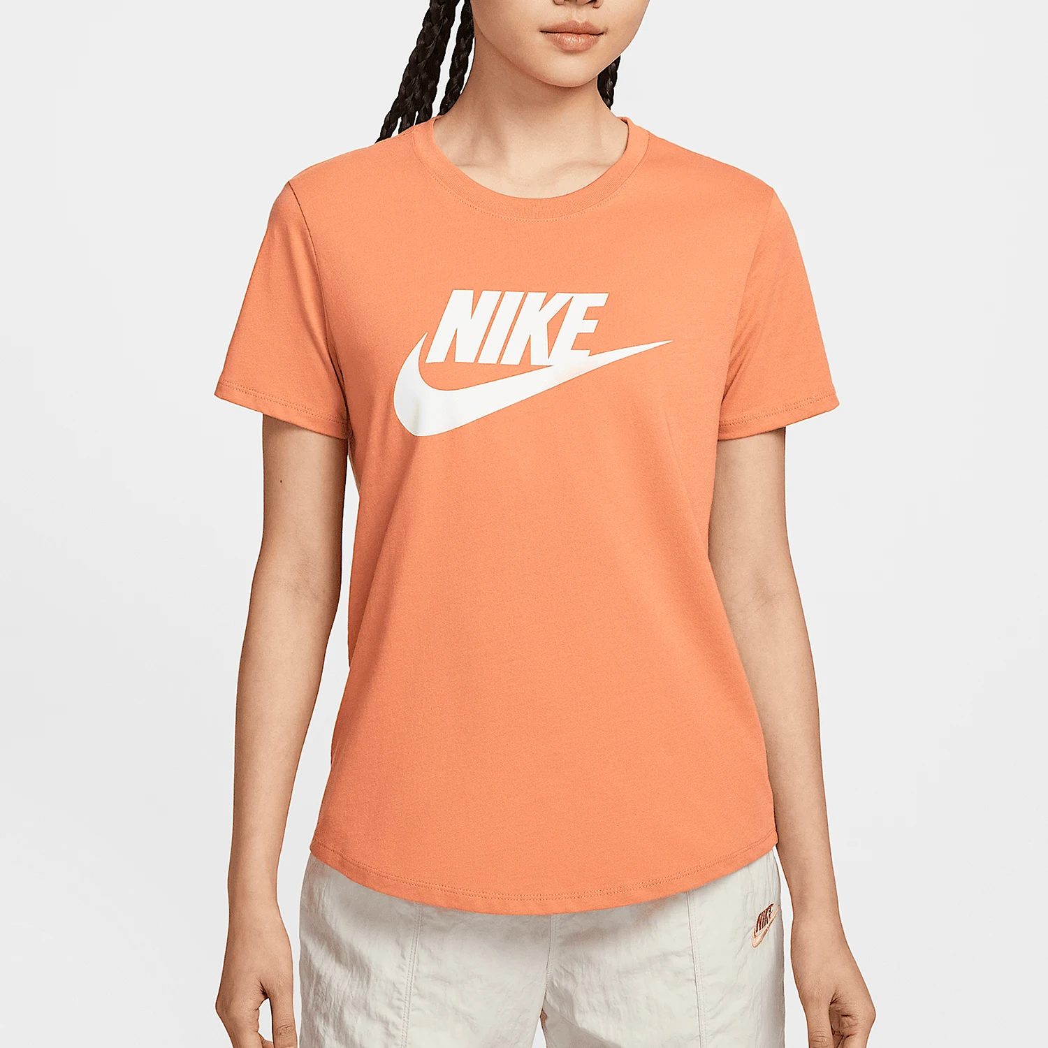 

Nike Official Genuine Summer New Women's Outdoor Running Fitness Short-Sleeve T-Shirt DX7907-828