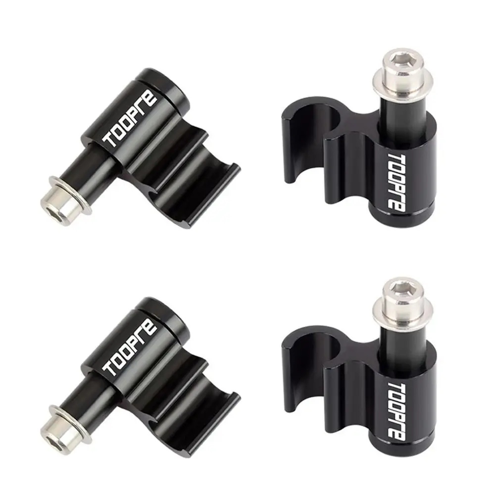 Oil Tube Bike Cable Grip Over Line Clamp Cable Guide Oil Tube Fixed Bike Cable Grip Conversion Clip Brake Pipe Tubing Alignment