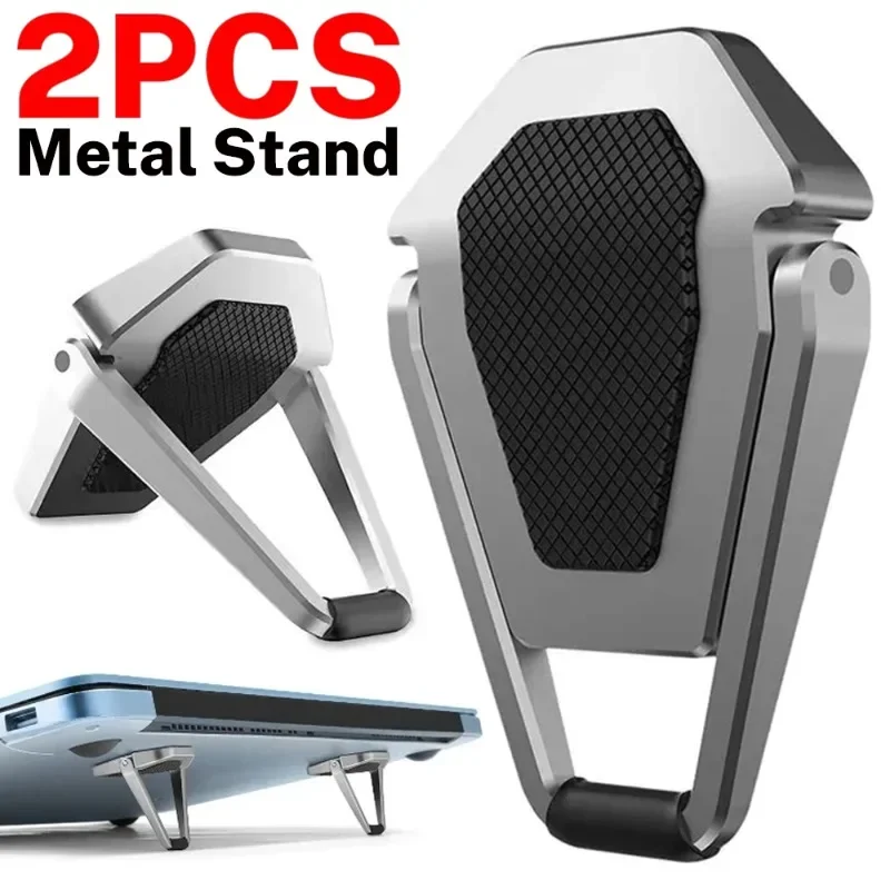 Metal Foldable Laptop Stand Universal Non-slip Bracket Support for Macbook Pro Air Lenovo Notebook Laptops Mount Holder Feets