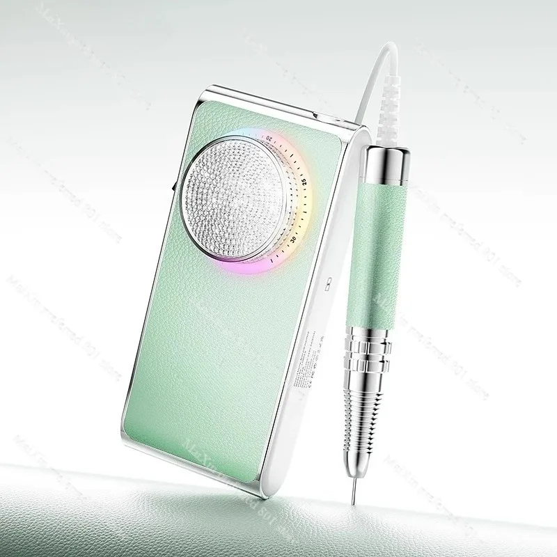 Oly Nail Supplier Professional Factory Ultra Smooth Cordless High Power Portable E File Coreless Nail Drill Machine For Salon