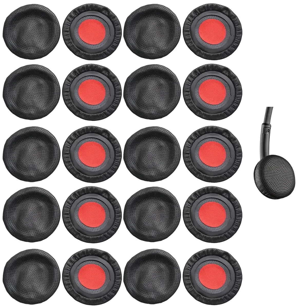 

V-MOTA Blackwire 300 DA Earpads Compatible with Plantronics Blackwire C315.1-M/325/325.1/3251-M/315/315T/200's & C300's(10 Pair)