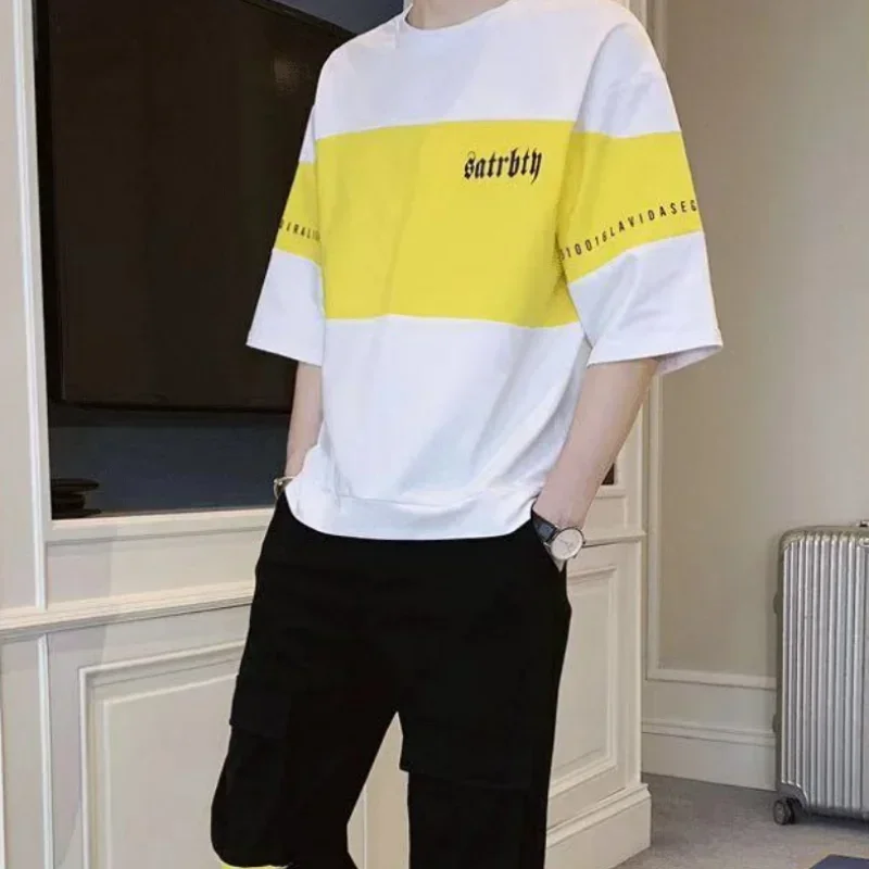 

T Shirt Man Sportswear Pants Sets Jogging Men's Clothing White Sports Suits Jogger Tracksuit Essential Top New in Matching Cheap