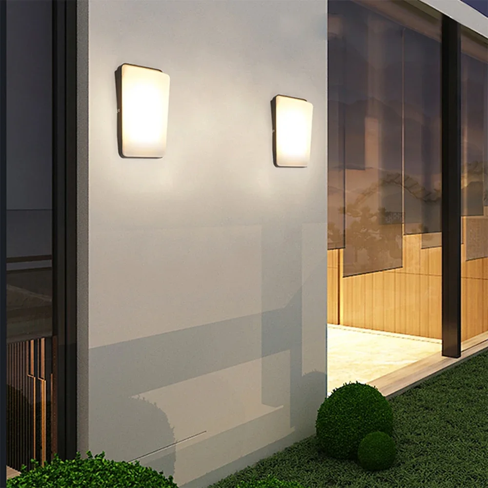 KARLOS Contemporary LED Outdoor Wall Lamps Electric Simplicity Waterproof Balcony Hallway Courtyard Villa Gate Hotel