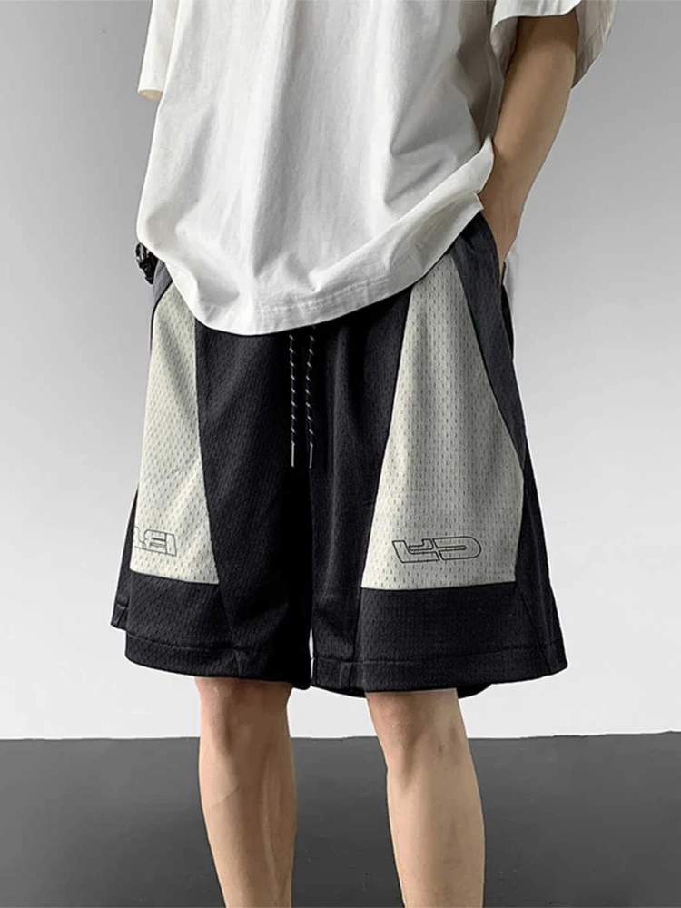 

Мужские летние дышащие спортивные брюки свободного кроя для бега American Style Basketball Shorts, быстросохнущие, укороченные