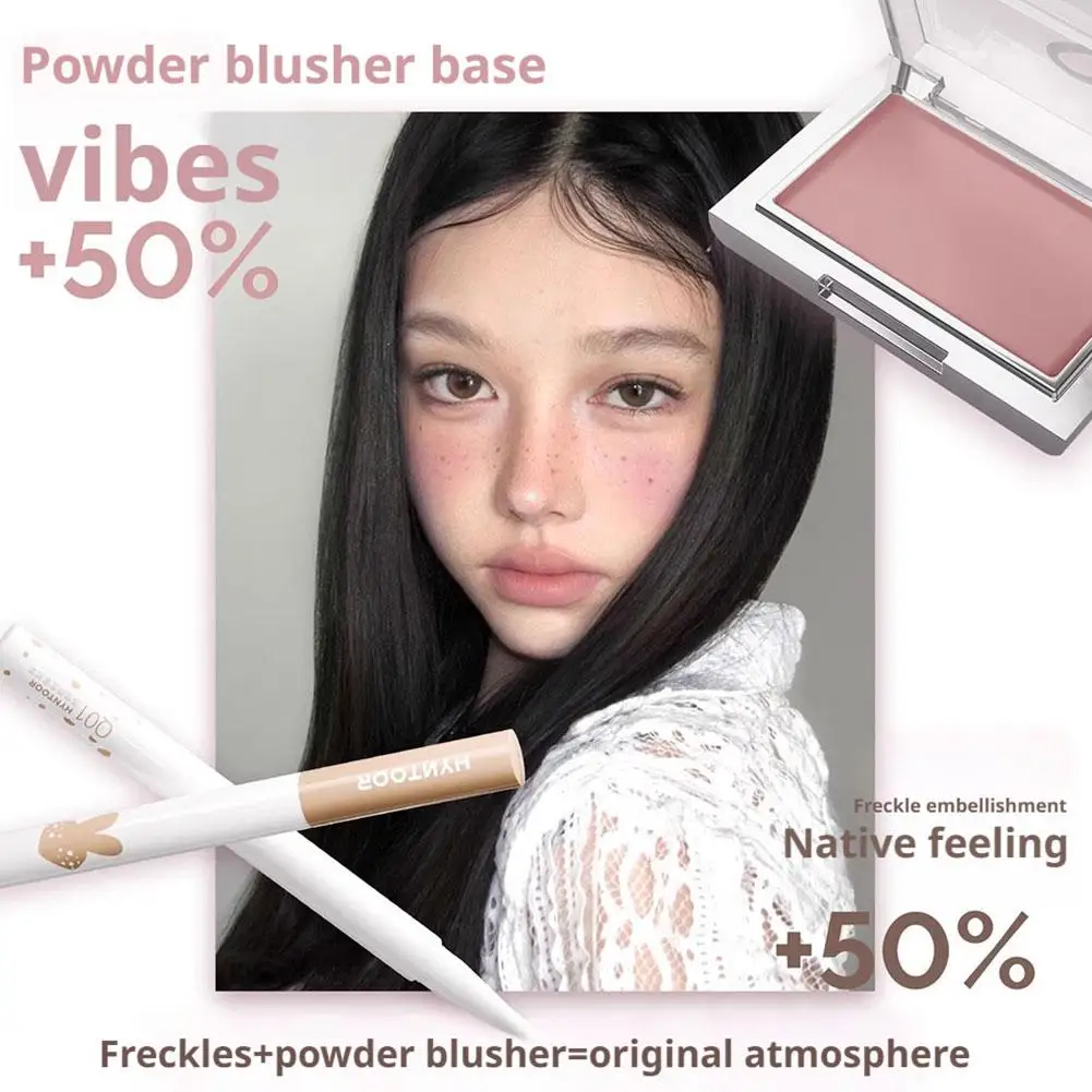 Two-In-One Cream Blush And Concealer Natural Smooth And Easy-To-Spread Lightweight And Non-Greasy Delicate Visual Effect