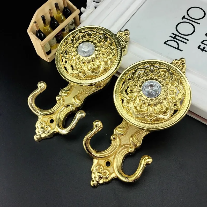 

2Pcs/Set Curtain Holder Living Room Curtain Holdback Curtains Decoration Accessories Tieback Mermaid Curtain Hooks
