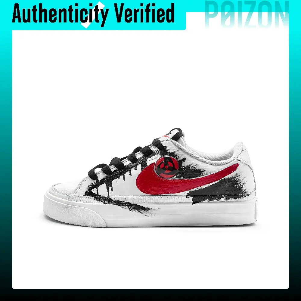 Nike Court Legacy Infinite Moon Reading, Purple Cushioning Low top Skateboard Shoes Unisex White Black DH3161-100(team912-）