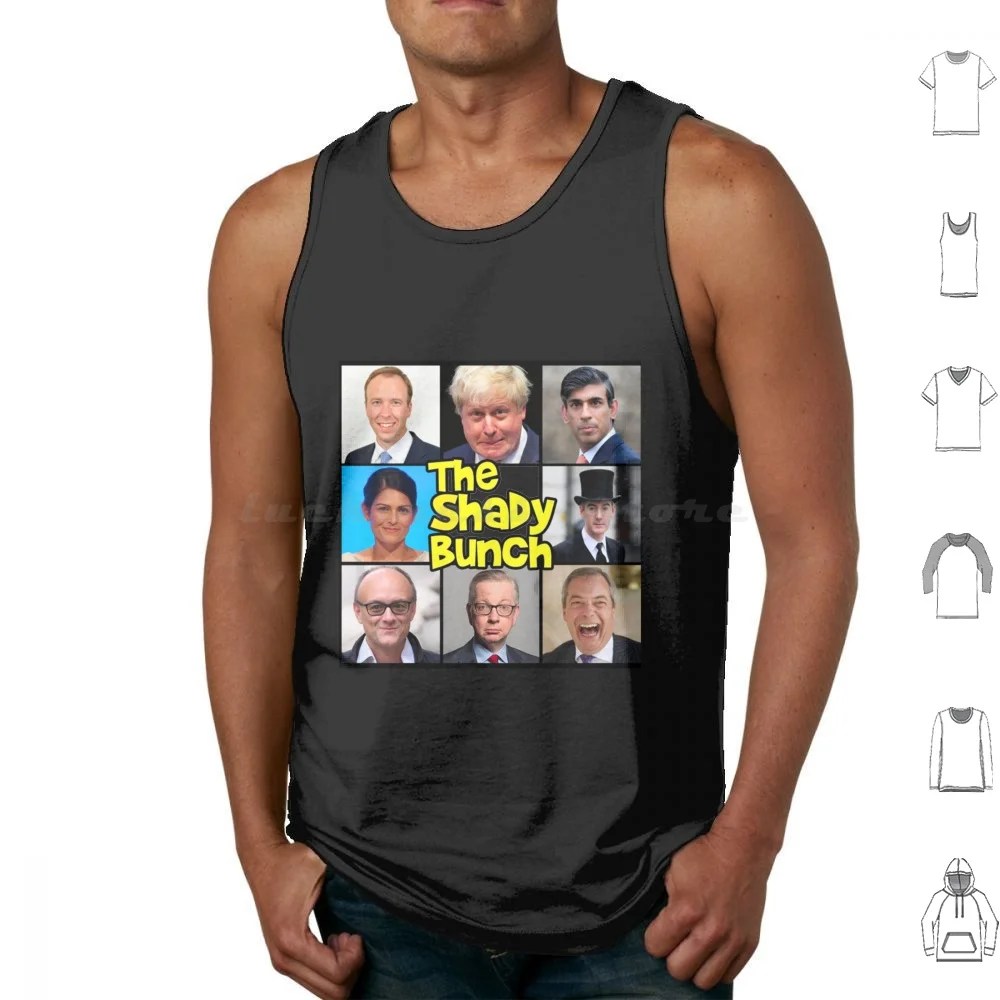 Anti Tories-The Shady Bunch Tank Tops Vest Sleeveless The Tories Tories Boris Johnson Uk Politics Tory Labour Boris