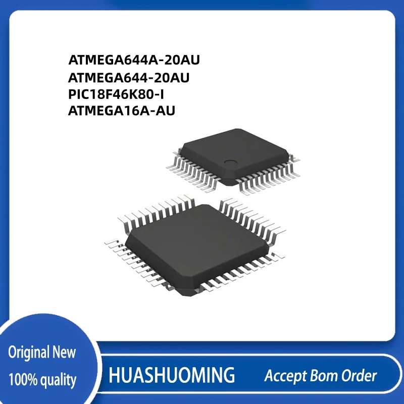 NeW 10pcs/lot PIC18F46K80-I/PT    ATMEGA644-20AU      ATMEGA644A-20AU    ATMEGA16A-AU