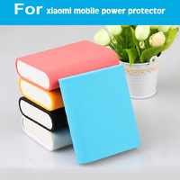 Silicone soft Case for Xiaomi Power bank 5000 10000 10400 16000 20000mAh Dual USB For Mi Power bank 3 2C PLMO2ZM Protector Cover