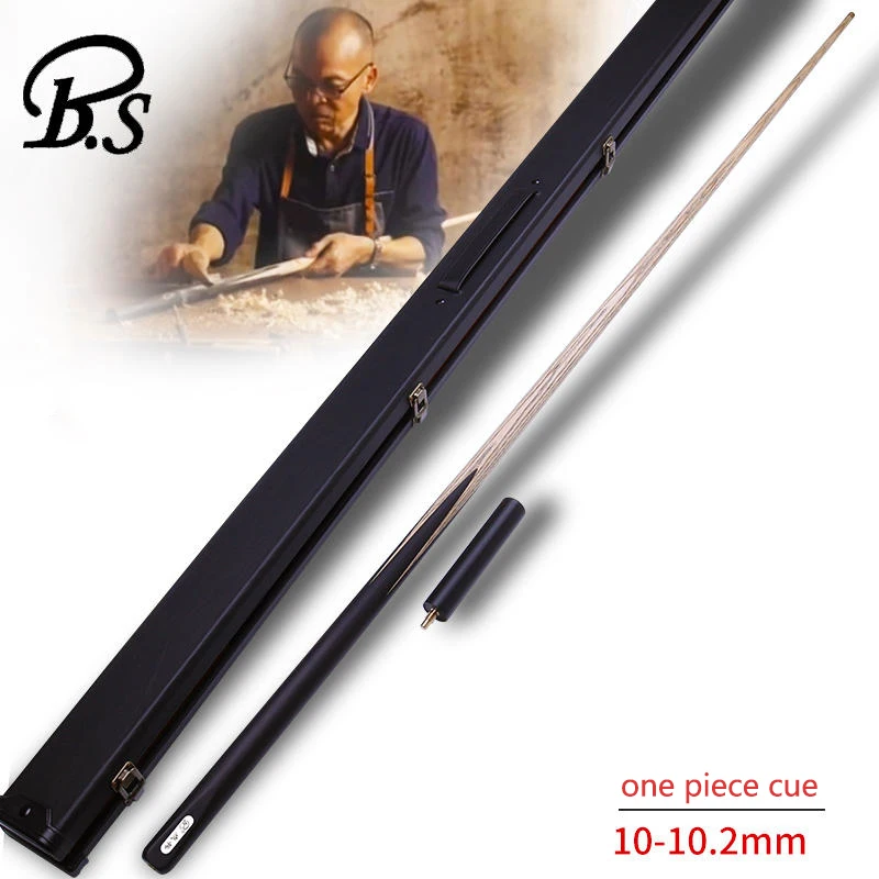 

BS-Professional Billiard Cues, Snooker Tip, Ash Wood Shaft, 3/4 Split Cue, Pool Accessories, 9.8mm