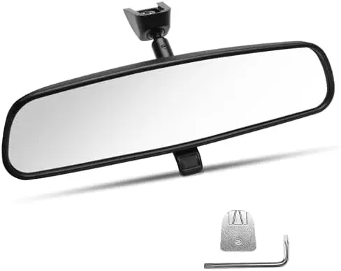 

Универсальный комплект зеркал заднего вида 10 дюймов с антибликовым покрытием – улучшенное широкоугольное ночное видение для автомобилей, грузовиков, внедорожников