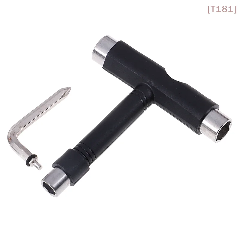 

[E] Skateboard Roller Skate T TOOL MultiFunction All In One Wrench repair tool