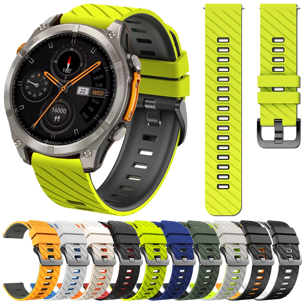 22Mm Sport Silicone…