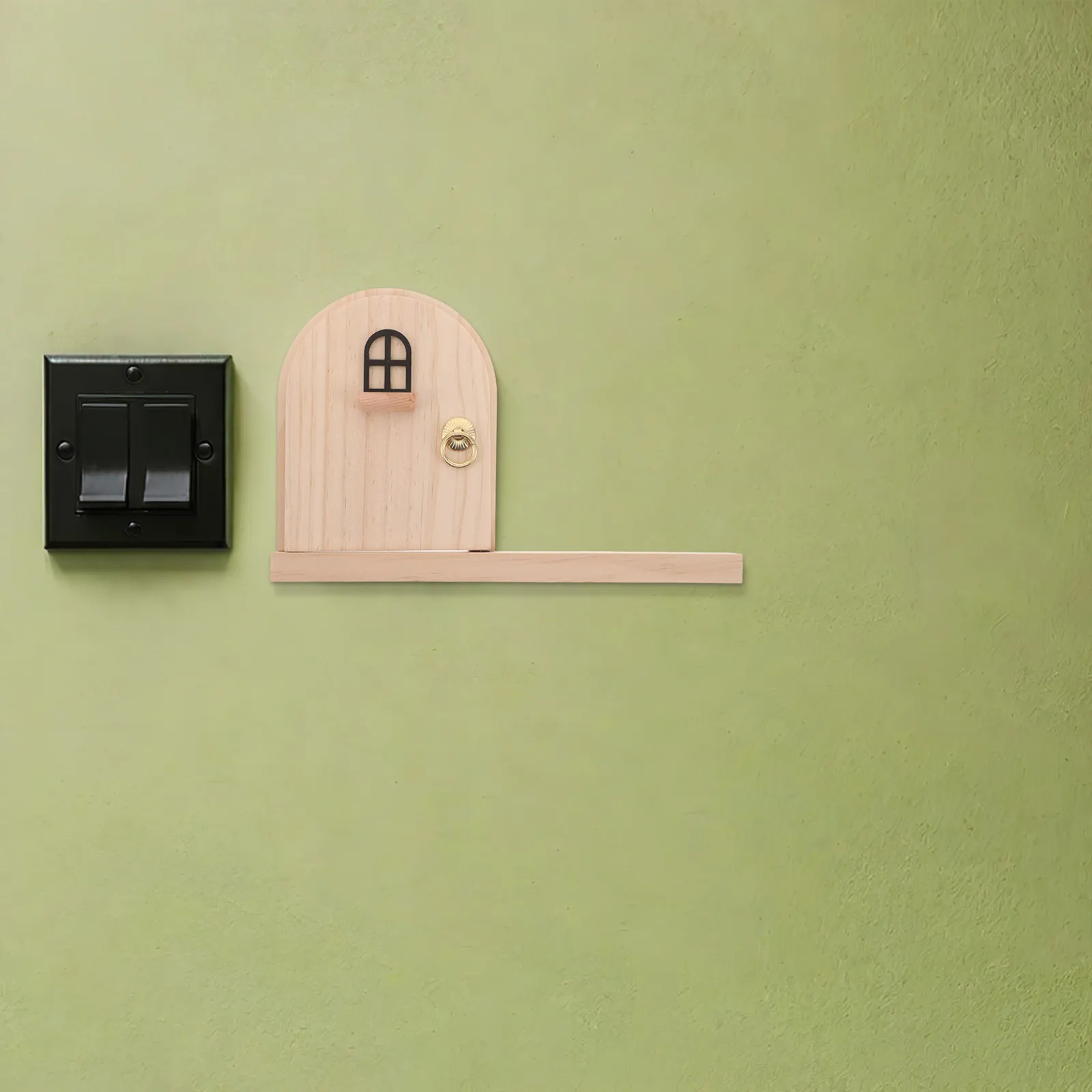 Fairy Door Outlet Cover Decorative Light Cover Plate Baby Proof Guard Electrical Socket Kids Room Safety