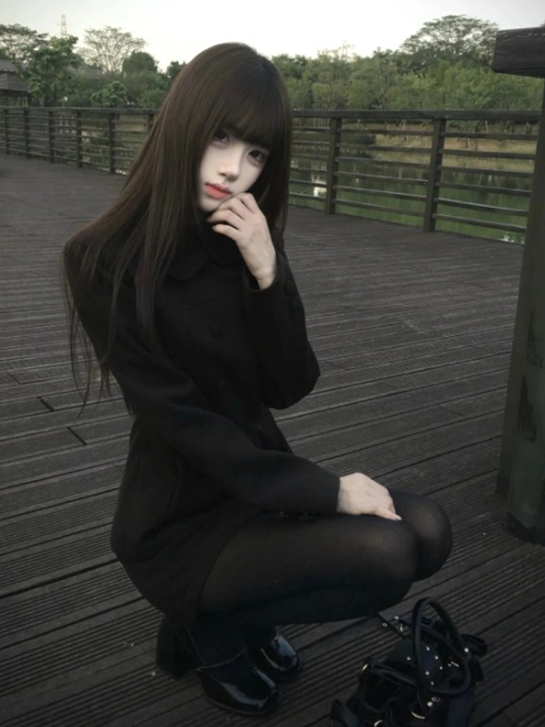 

Black Bodycon Skirt Set Korean Style Hebe Feelng Spring Autumn Fashion Outerwear Comfortable Fit Women's Ensemble