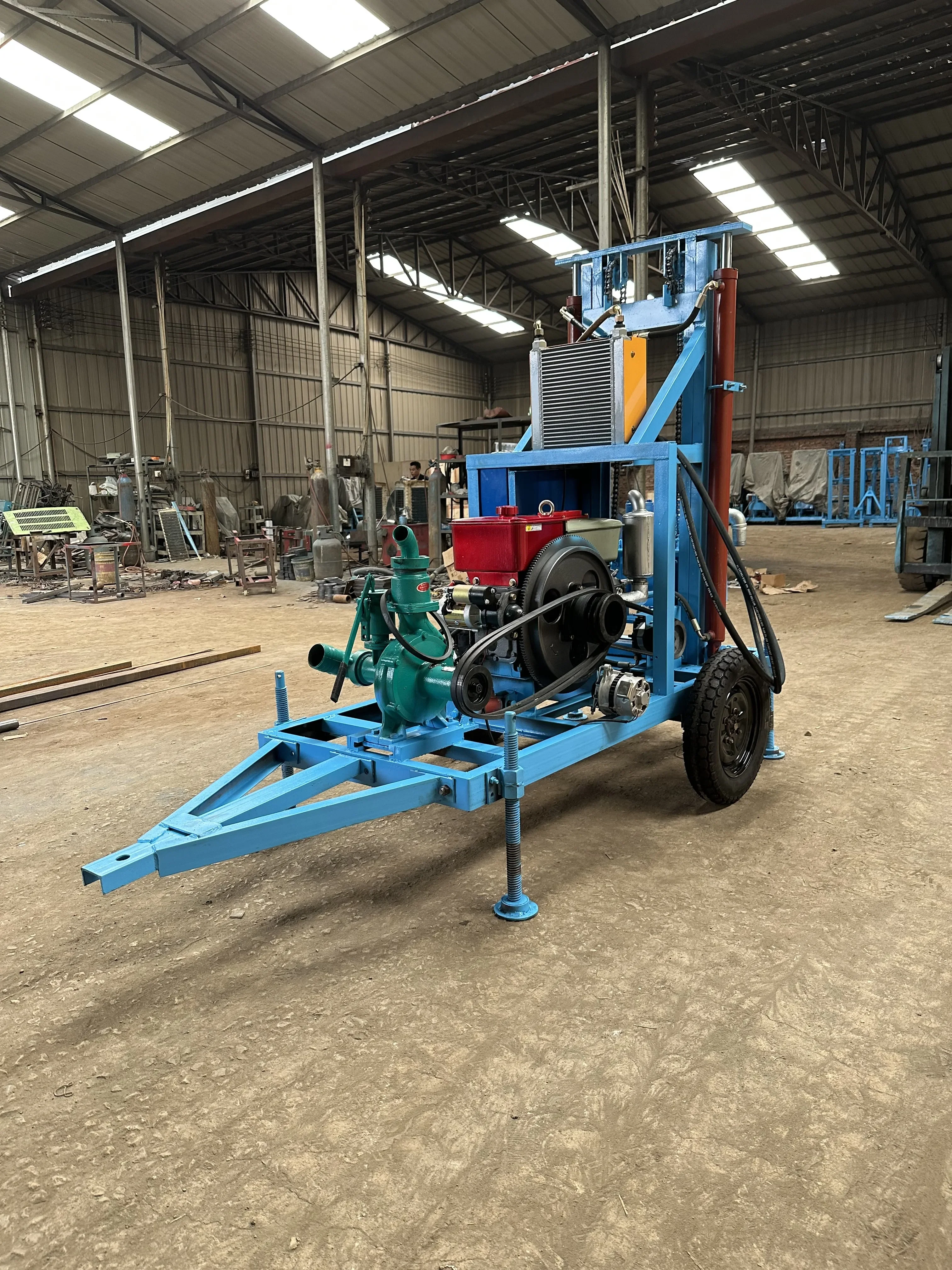 

'for 200m 300m 350m 600 Meters Steel Crawler Mounted Rotary Water Well Drilling Rig Machine/Mine Drilling Rig