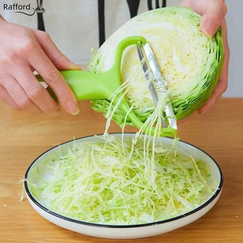 1PC Stainless Steel Vegetable Fruit Peeler Cabbage Grater Salad Potato Slicer Wide Mouth Kitchen Cooking Tools Sharp Durable