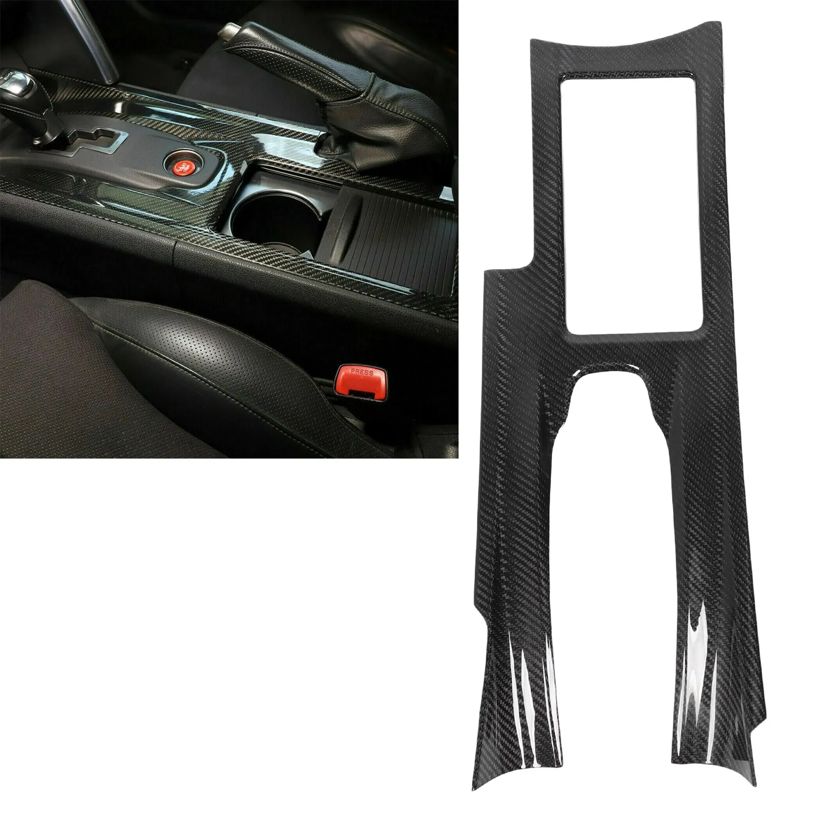 

Central Control Gear Sticker Central Control Trim Anti Scratch Exquisite Touch Carbon High End for GTR R35