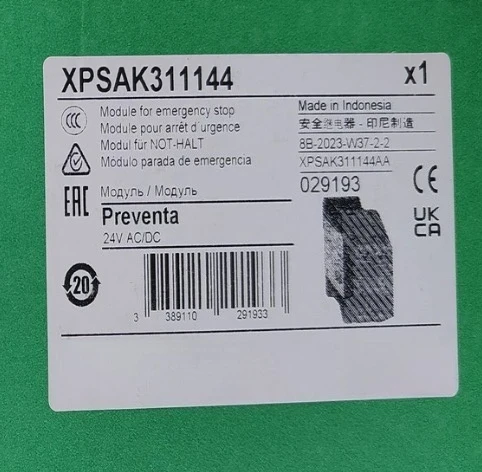 

Brand New Original XPSAK311144 XPS-AK311144 Safety Relay Fast delivery