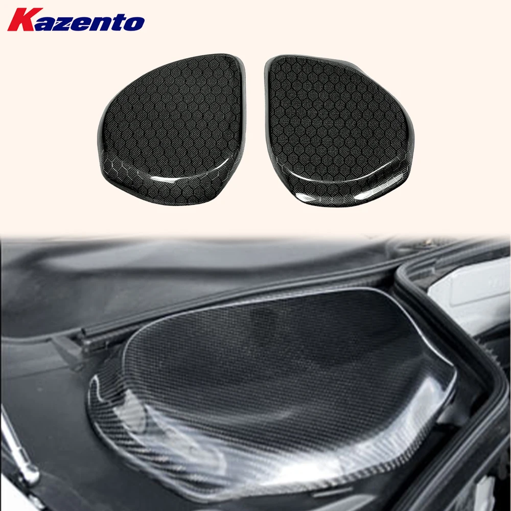 

For Nissan Z33 350Z KZ Style Honeycomb Carbon Fluid & Battery Cover Panel Trim