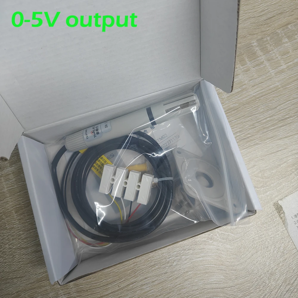 RS485/0-5V/0-10V salida opcional Modbus Sensor de temperatura y humedad a prueba de explosiones sonda de aleación de aluminio