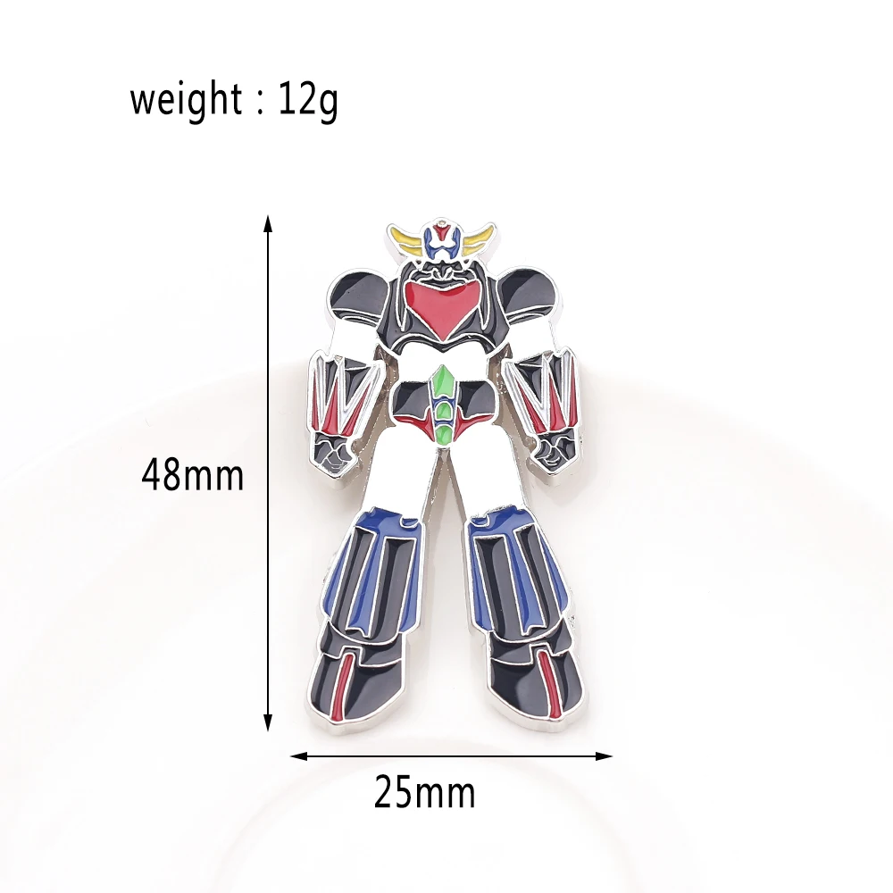 Transformers Robot Pins Cute Toys Model Optimus Prime Metal Enamel Brooch for Jacket Backpack Accessories Badges