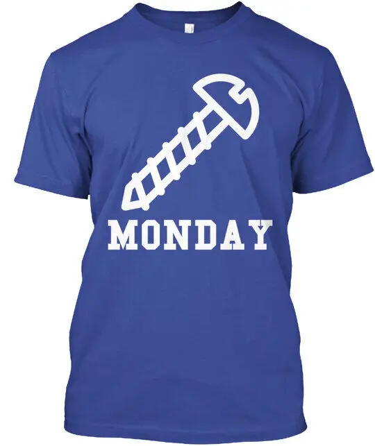 Limited Time Screw Monday T-Shirt High Quality 100%Cotton Short Sleeve