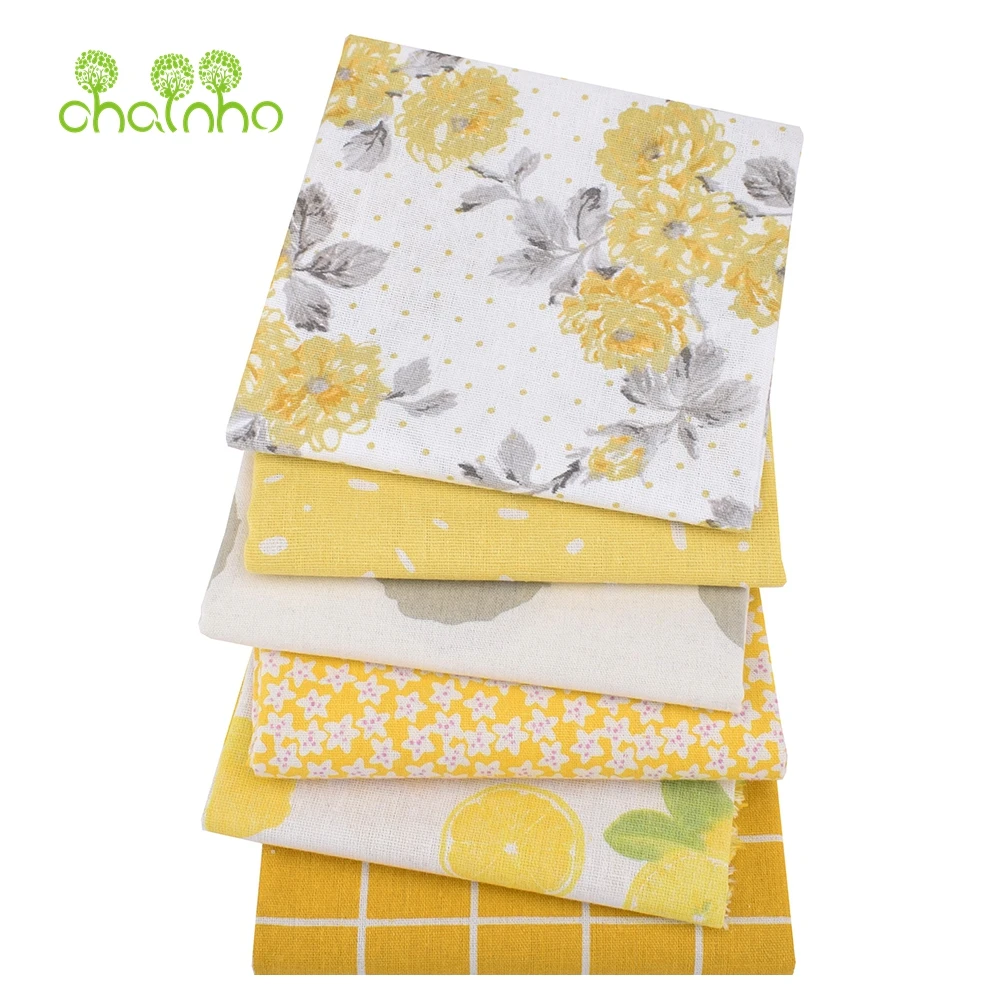 Chainho,Printed Cotton Linen F - Sewing Geotextile Fabric recension och pris