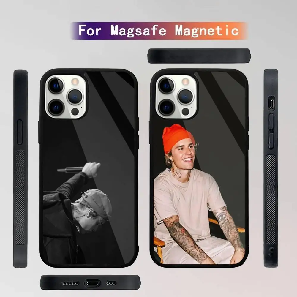 

Justin Singer B-Bieber Phone Case For iPhone 16,15,14,13,12,11,Plus,Pro,Max Mini Magsafe Magnetic Wireless Charging