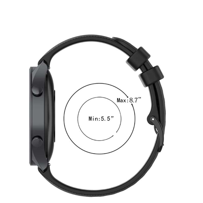 Gelang GTR4 22Mm Tali Pergelangan Tangan untuk Huami Amazfit GTR 4 Gelang Jam Tangan Pintar untuk Tali Amazfit Pace/ Stratos/GTR 3 Pro/2/2e/47Mm