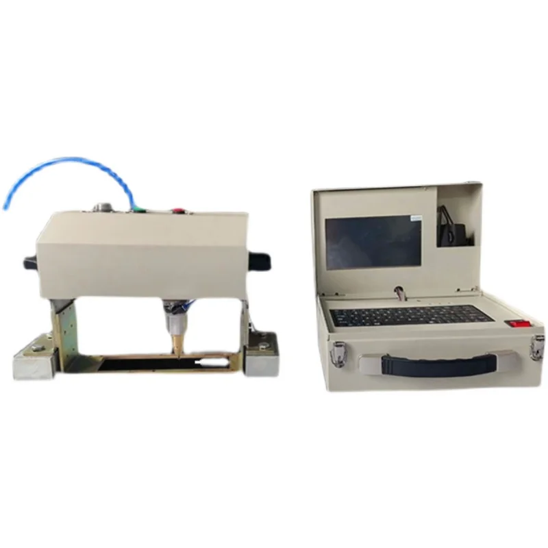 Pneumatic electric marking machine portable steel plate mold flange metal engraving machine steel structure handheld marking