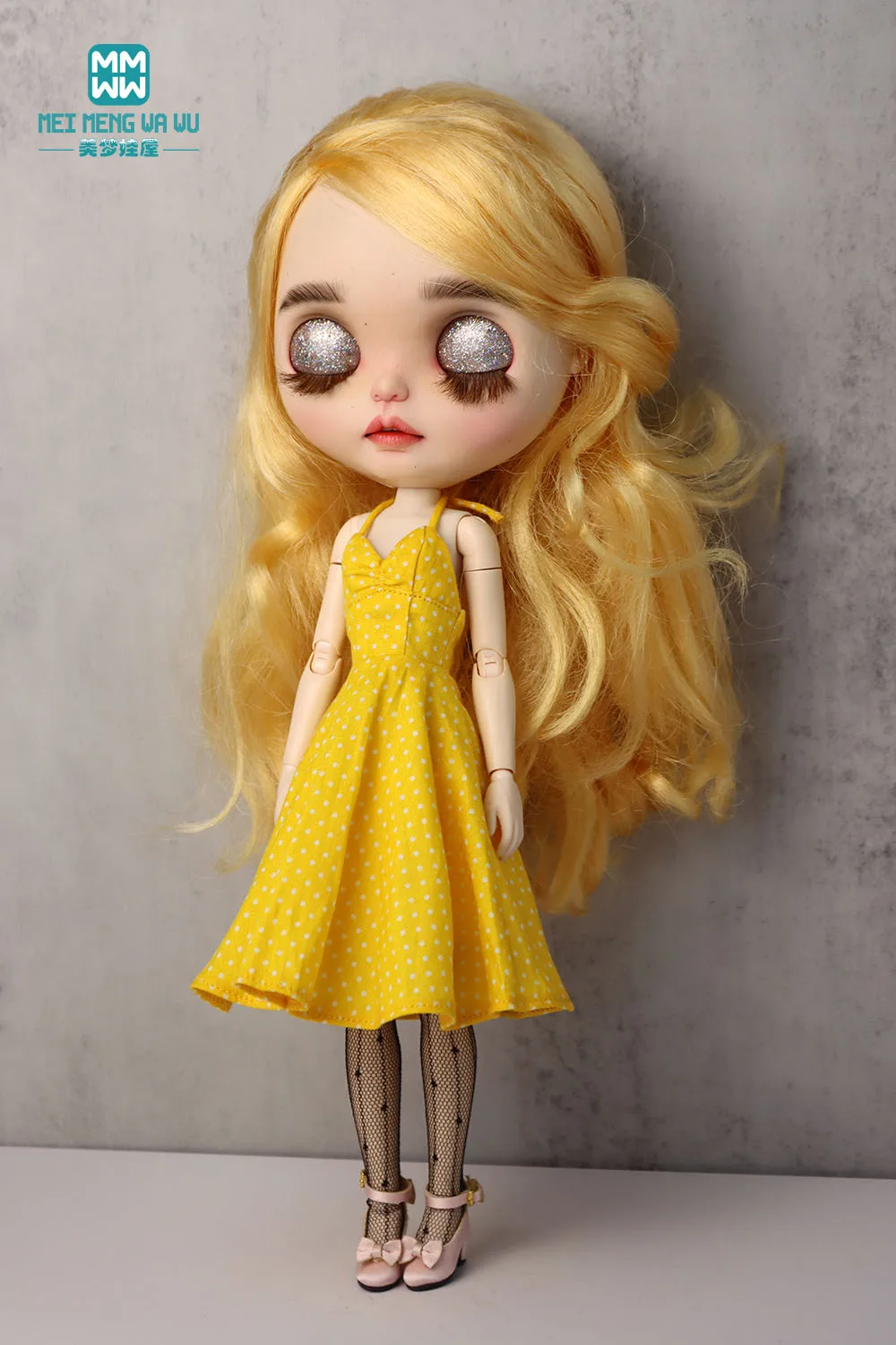 NEW 28-30cm Blyth Azone OB22 OB24 Doll Clothes Fashion Suspender Skirt Halter Dress
