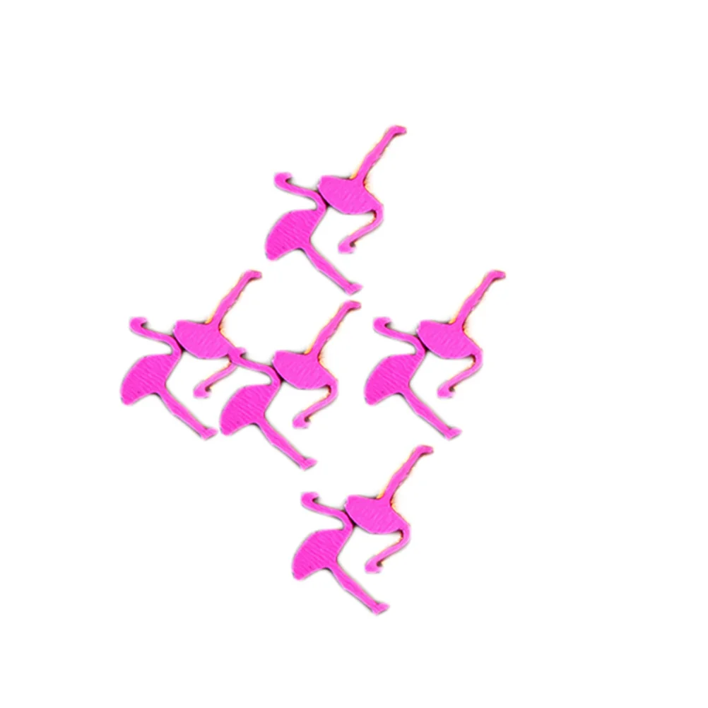 

Tropical Pineapple Coconut Tree Flamingo Confetti Glitter Hawaiian Party Table Decor Luau Celebration Supplies Colorful Design