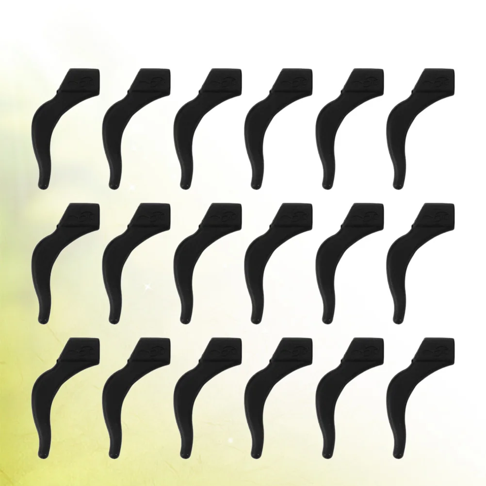 

20Pairs Silicone Glasses Ear Pads Anti Skid Soft Flexible Durable Eyeglass Tips for Active Sports Daily Wear Glasses Non Slip