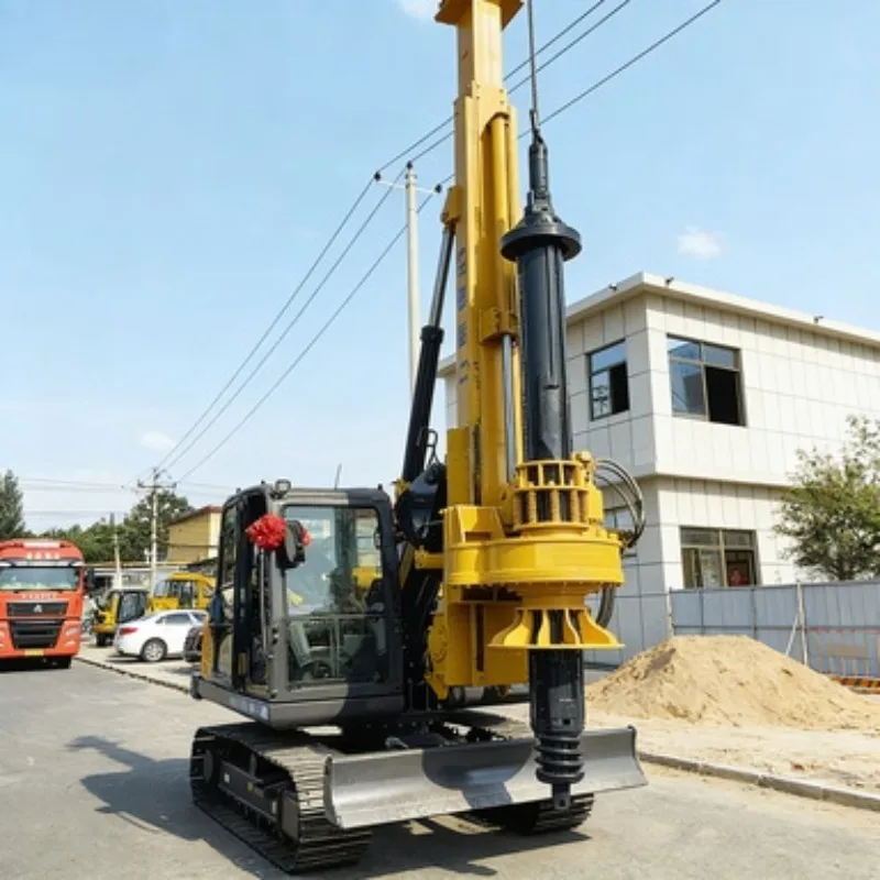 Advanced Rotary Drilling Rig with Intelligent Control System