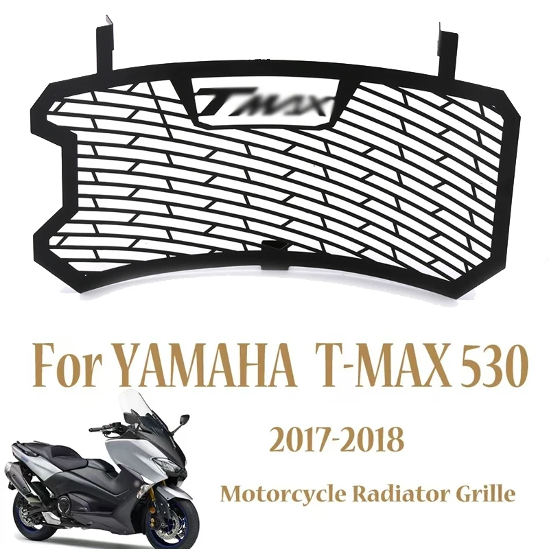 

Motorcycle Stainless Water Tank Radiator Protective Guard Radiator Net Grill For 2017 2018 Yamaha TMAX530 T-Max 530 Tmax 530