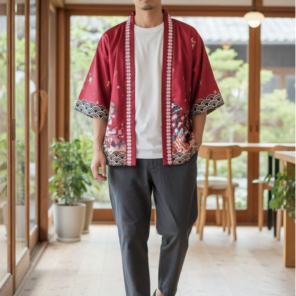 cardiga-estilo-kimono-de-verao-com-design-elegante-de-flor-de-cerejeira-unissex-respiravel-para-homens-e-mulheres-moda-casual-de-rua-lazer-diario