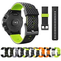 ANBEST para Suunto 7/Suunto 9 correa de pulsera para Suunto 9 Baro/9 Spartan/9 GPS correa de reloj deportivo de silicona suave correa de repuesto